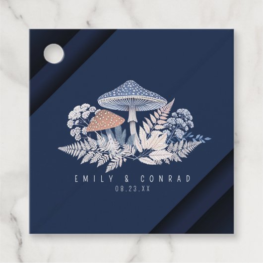 Wild & grillig motief bruiloft ID1110 Bedankjes Labels (Voorkant)