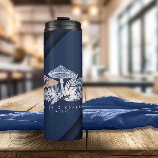 Wild & grillig motief bruiloft ID1110 Thermosbeker