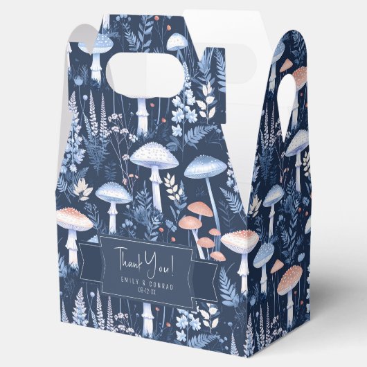 Wild & grillige bruiloft Dank u ID1110 Bedankdoosjes (Geopend)