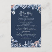 Wild & grillige bruiloft Details ID1110 Informatiekaartje (Voorkant)