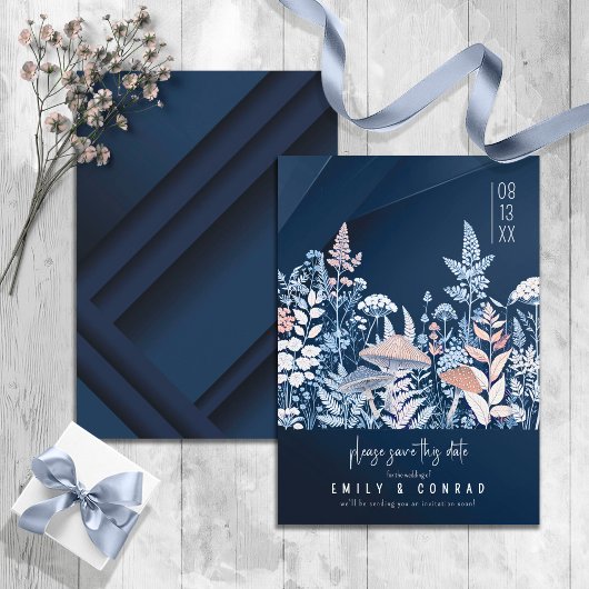 Wild & grillige bruiloft ID1110 Save The Date