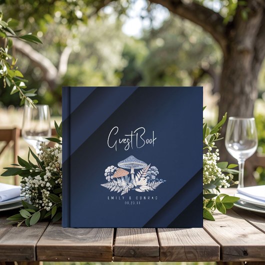 Wild & grillige bruiloft Motief ID1110 Uitnodiging Gastenboek