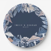 Wild & grillige grens bruiloft ID1110 Papieren Bordje (Voorkant)