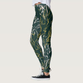 wild groen leggings (Links)