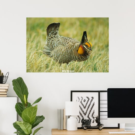 Wild Grouse Poster (Thuiskantoor)