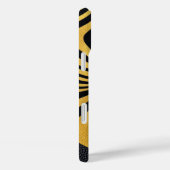 Wild Guard: Zwart en Geel Dierenprint Case-Mate iPhone Case (Achterkant / Rechts)