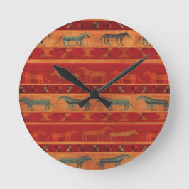 Wild Gypsy Mustangs Ronde Klok