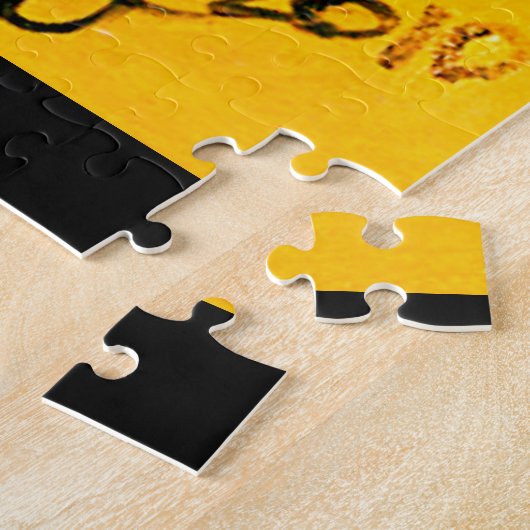 WILD HAAR ALS RASTA LEGPUZZEL (Zijkant)
