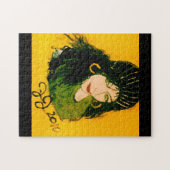 WILD HAAR ALS RASTA LEGPUZZEL (Horizontaal)