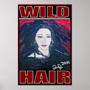 WILD HAIR VERENIGD KONINKRIJK POSTER