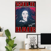 WILD HAIR VERENIGD KONINKRIJK POSTER (Thuiskantoor)