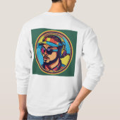 Wild Hair, Wild Mind T-shirt (Achterkant)