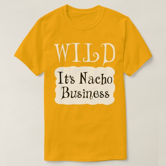 wild halloween-kostuum t-shirt (Design voorkant)