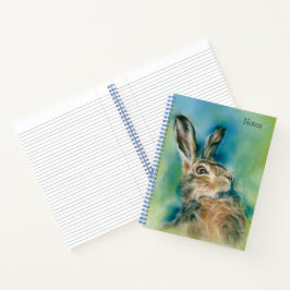 Wild Hare Exuberance Pastel Art Notitieboek