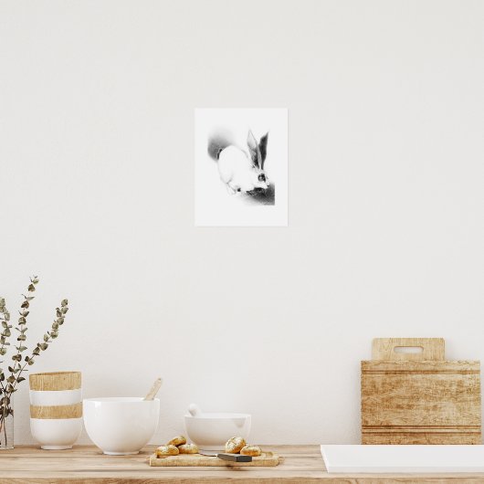 Wild Hare Kaart Poster (Keuken)