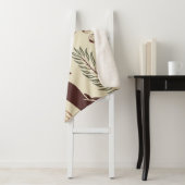 Wild Harmony – Luxe Dier & Botanisch Sherpa Deken (In situ)