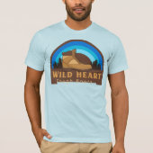 Wild hart, stoere laarzen t-shirt (Voorkant)