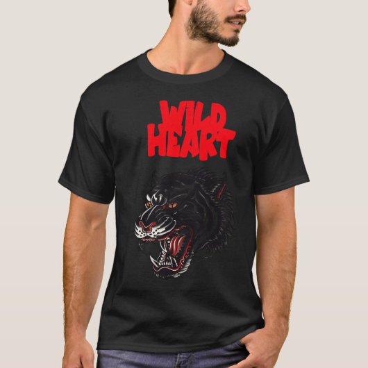 WILD HART T-SHIRT (Voorkant)