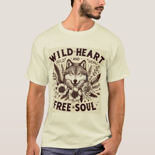 WILD HART T-SHIRT (Voorkant)