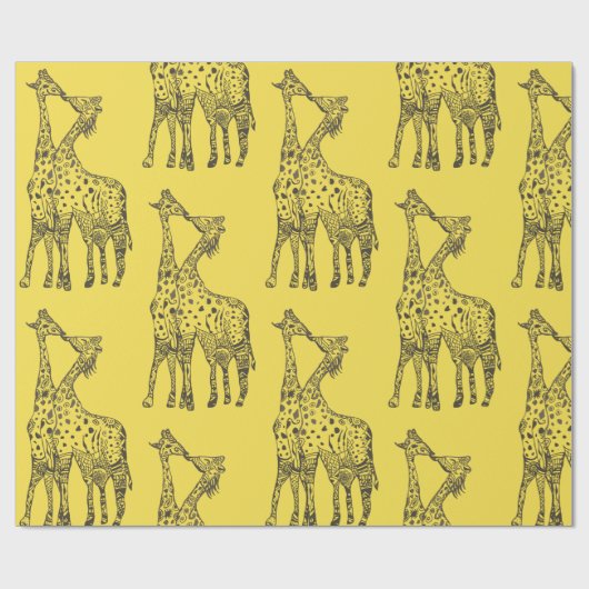 Wild hart Wrapping Papier (Vlak)