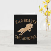Wild Heart Can't Be Broken Funny S Kaart (Gele Bloem)