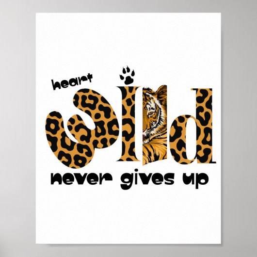 wild heart poster (Voorkant)