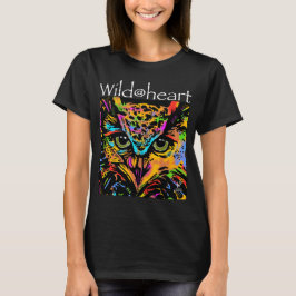 Wild@heart regenboogdieren t-shirt