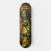 Wild Heart Scateboard met bomen Persoonlijk Skateboard (Voorkant)