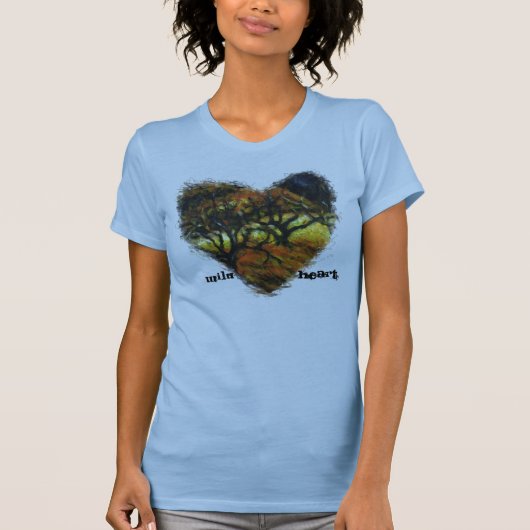 Wild Heart T-Shirt met bomen (Voorkant)