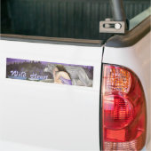 Wild Heart van Lori Karels Bumpersticker (Op Truck)
