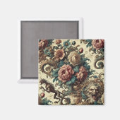 Wild Hearts & Gaunt Dogs - Gotisch Victoriaans Magneet (Voorkant / Achterkant)