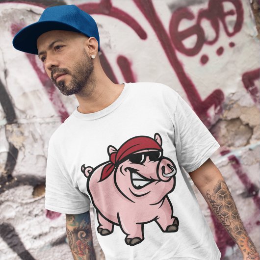 Wild Hog Mannen T-Shirt