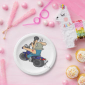 Wild Hog Papieren Bordje (Feest)