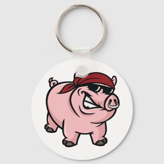 Wild Hog Sleutelhanger (Achterkant)