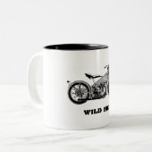 Wild Hog Tweekleurige Koffiemok (Voorkant links)