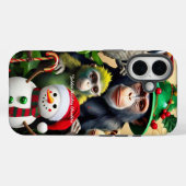 "Wild Holiday Cheer" Case-Mate iPhone Case (Achterkant (horizontaal))