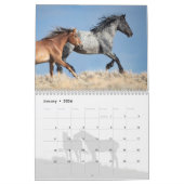 Wild Hoofbeats: Wilde paarden van Wyoming Calendar Kalender (Jan 2026)