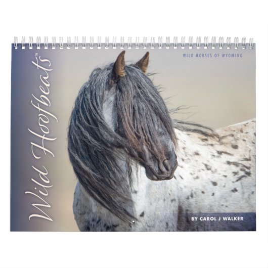 Wild Hoofbeats: Wilde paarden van Wyoming Calendar Kalender (Hoes)