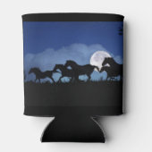 Wild Horse and Moon Cozy Cup Blikjeskoeler (Achterkant)