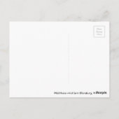 Wild Horse boerderij Briefkaart (Achterkant)