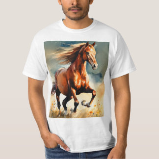 Wild Horse Collectie Mannen T-shirt