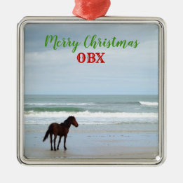 Wild Horse Corolla Outer Banks OBX Metalen Ornament