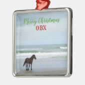 Wild Horse Corolla Outer Banks OBX Metalen Ornament (Links)