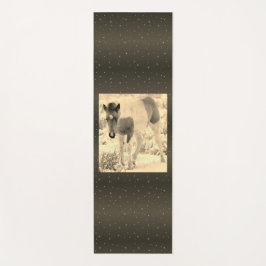 Wild Horse Foal met Stars Yoga Mat