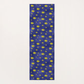 Wild Horse Foal met Stars Yoga Mat (Achterkant)