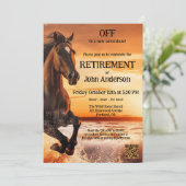 Wild Horse Freedom Kustpensioen Partij Kaart (Staand voorkant)