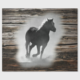 Wild Horse Galloping Cadeaupapier