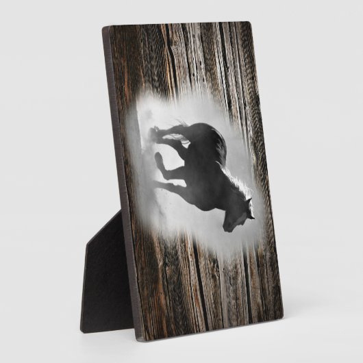 Wild Horse Galloping Fotoplaat (Zijkant)