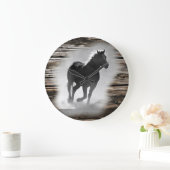 Wild Horse Galloping Grote Klok (Huis)