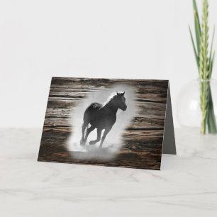 Wild Horse Galloping Kaart